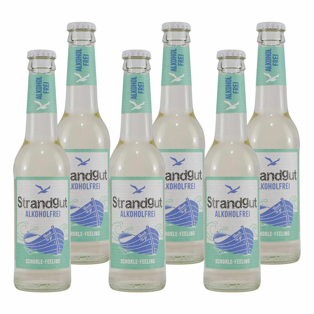 Strandgut Weinschorle -alkoholfrei- (12 x 0,275L)
