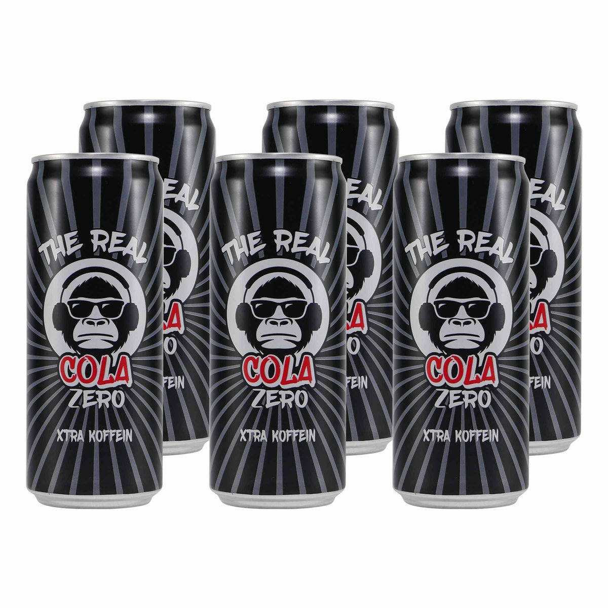 The Real Cola Zero Extra Koffein (24 x 0,33L) EINWEG