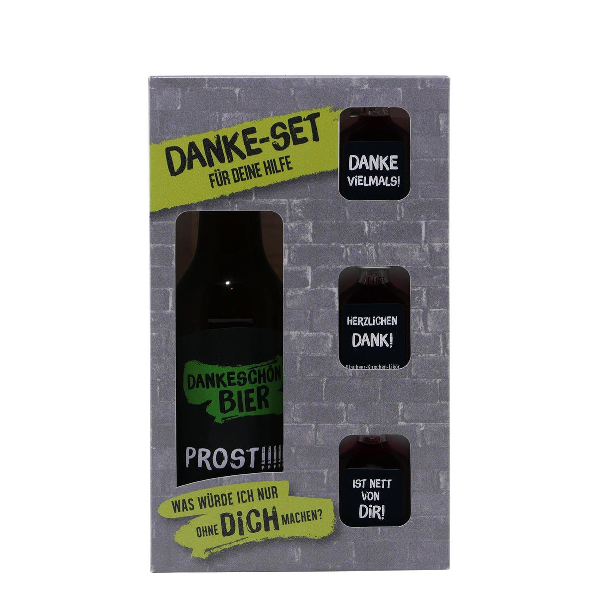 Geschenkverpackung "Danke für deine Hilfe" EINWEG