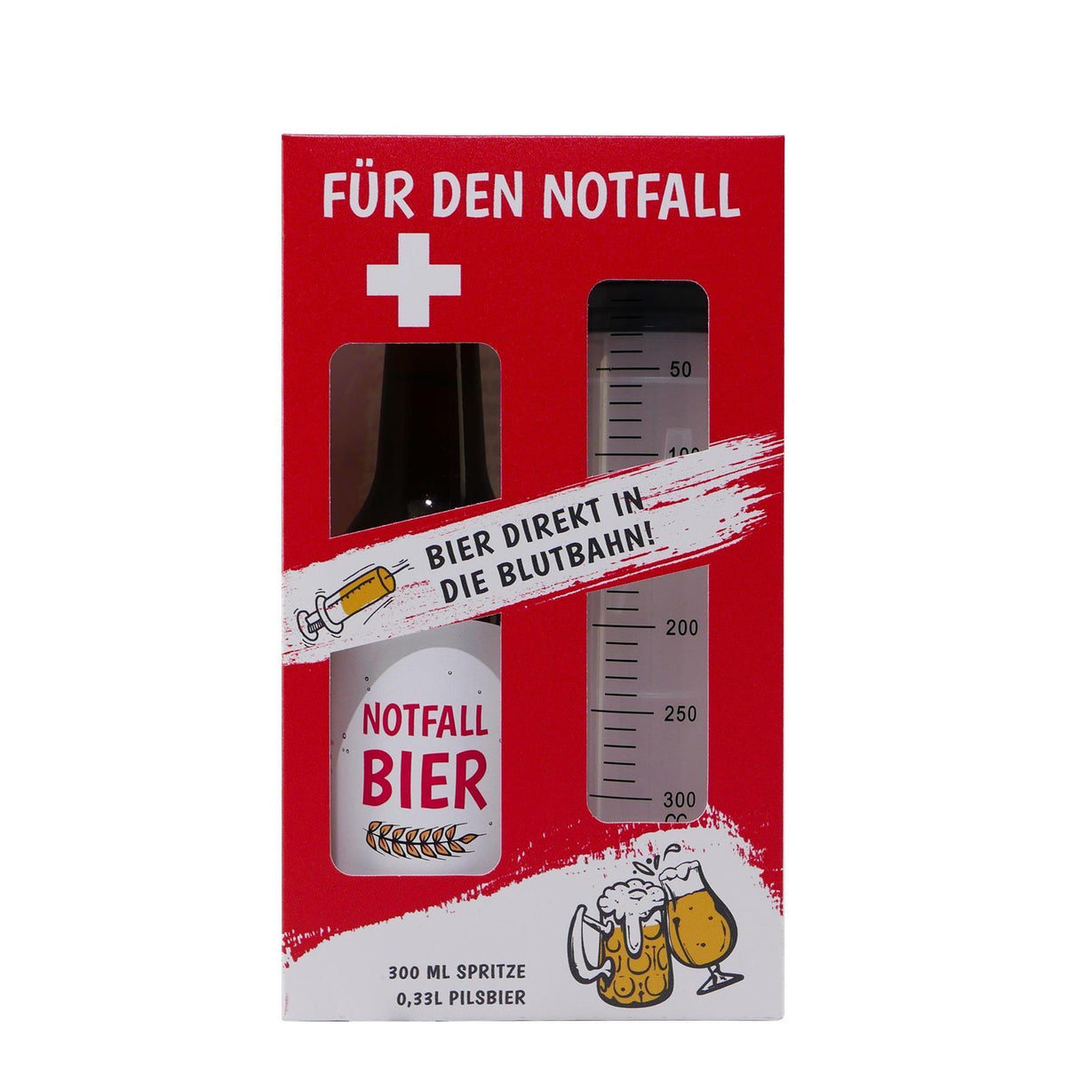 Geschenkverpackung "Notfallset" EINWEG