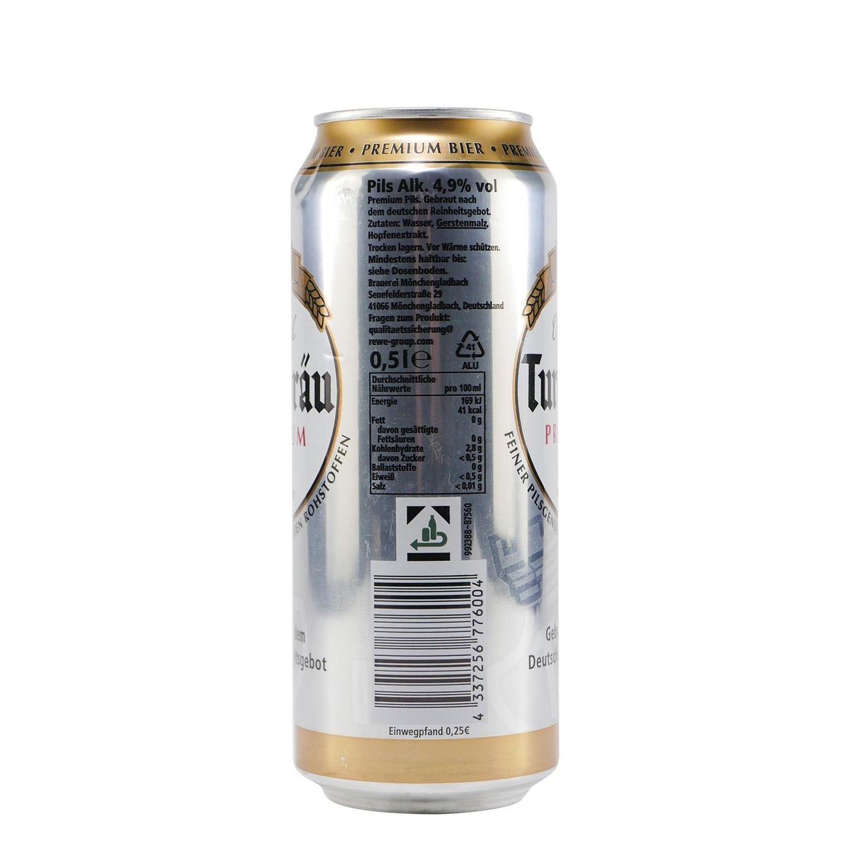 Turmbräu Premium Pils (18 x 0,5L) EINWEG