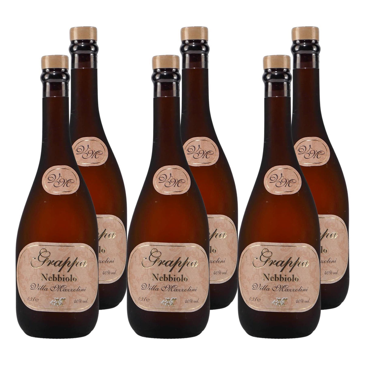 Villa Mazzolini Grappa Nebbiolo (6 x 0,7L)