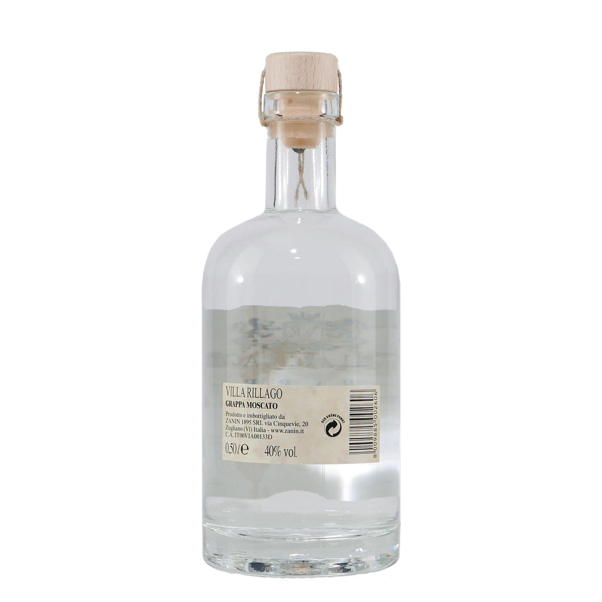 Villa Rillago Moscato Grappa (6 x 0,5L)
