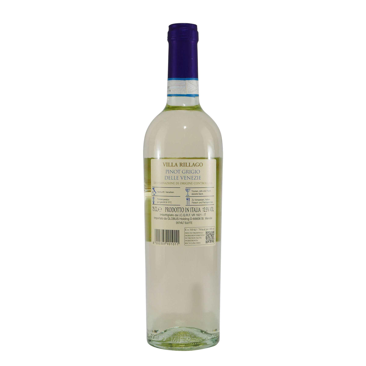 Villa Rillago Pinot Grigio delle Venezie -trocken- (6 x 0,75L)