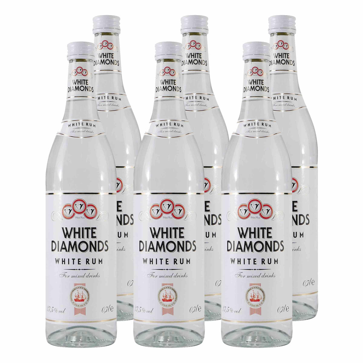 White Diamonds White Rum (6 x 0,7L)