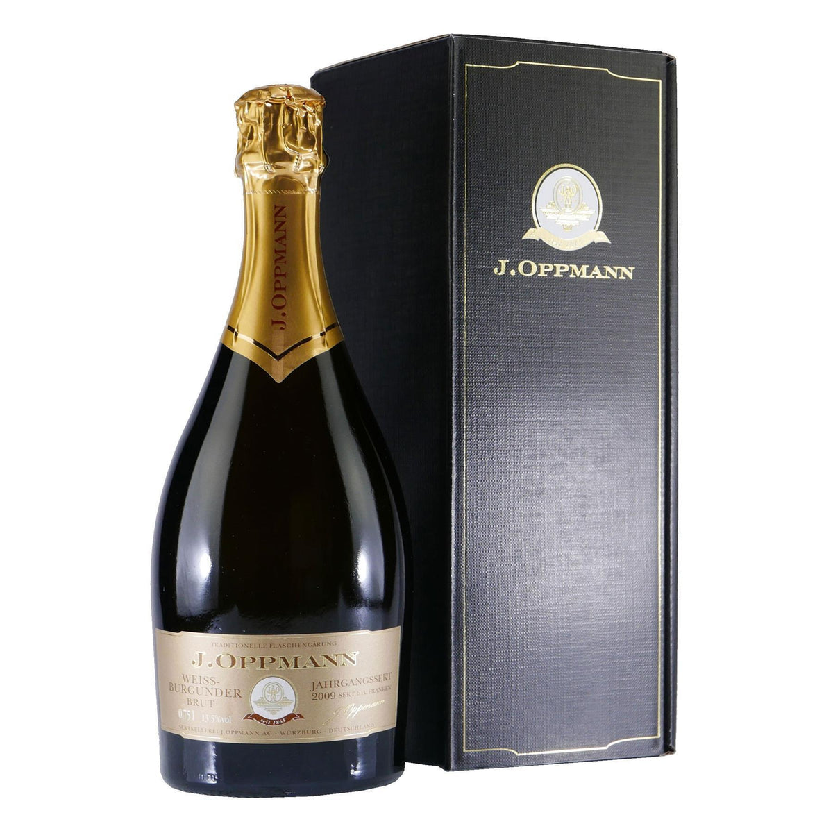 J.Oppmann Weißburgunder Brut Sekt 2009 Flaschengärung