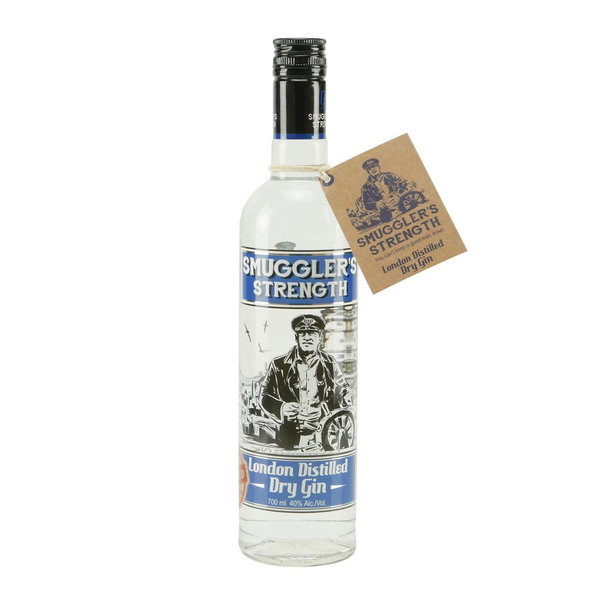 Smugglers Strength London Dry Gin 40%