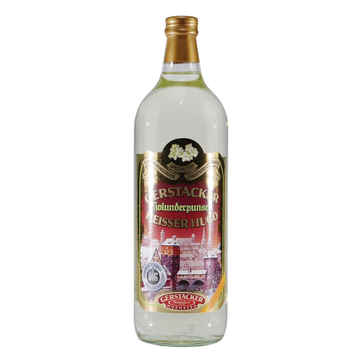 Gerstacker Holunderpunsch "Heißer Hugo" (6 x 1,0L)