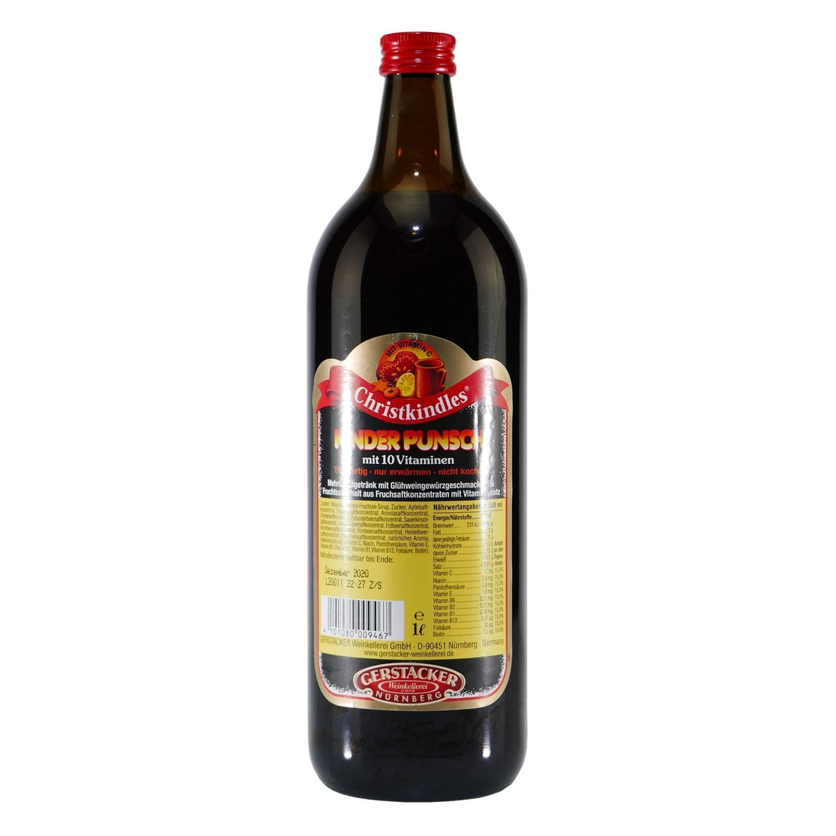 Gerstacker Christkindles Kinderpunsch (6 x 1,0L)