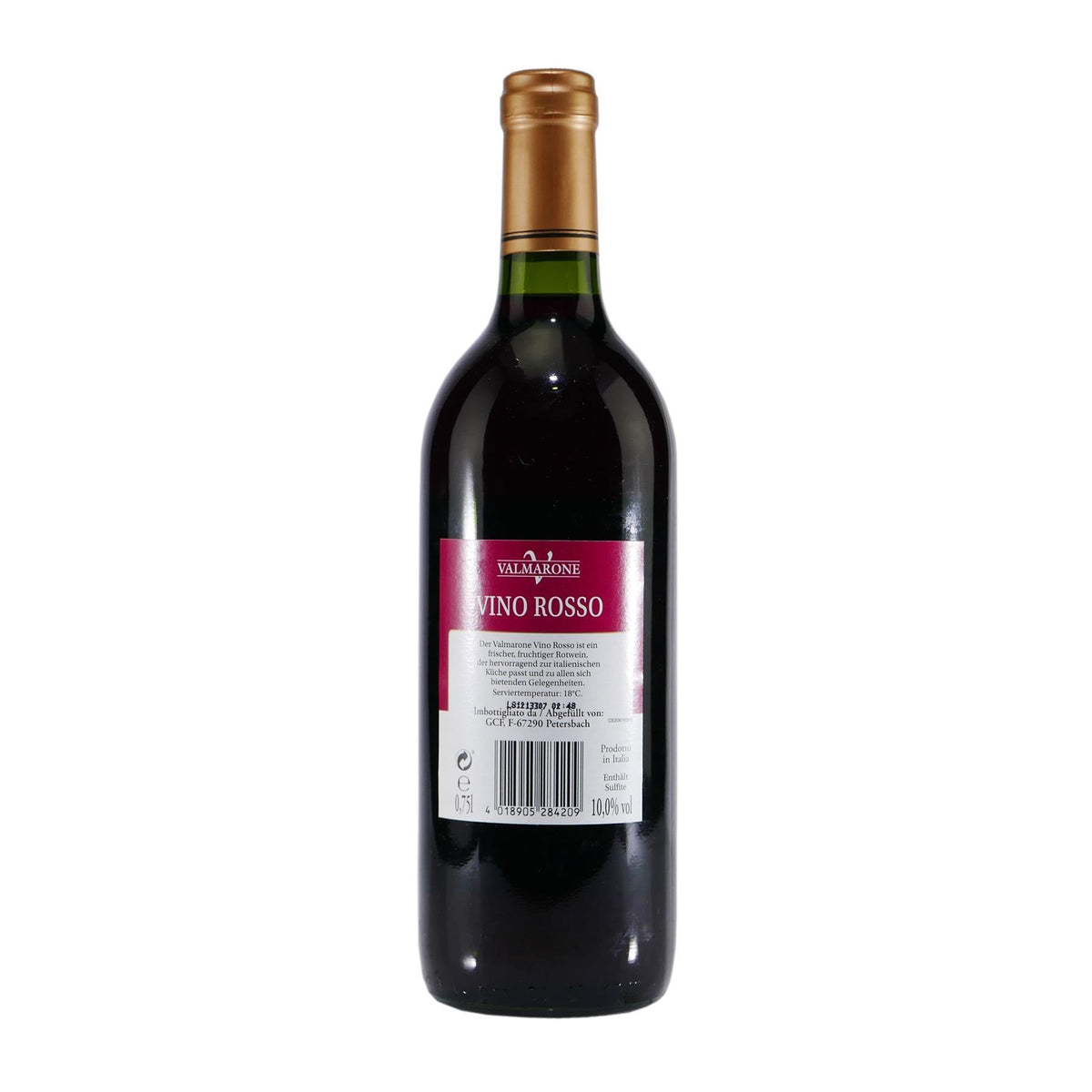 Valmarone Vino Rosso -trocken- (6 x 0,75L)