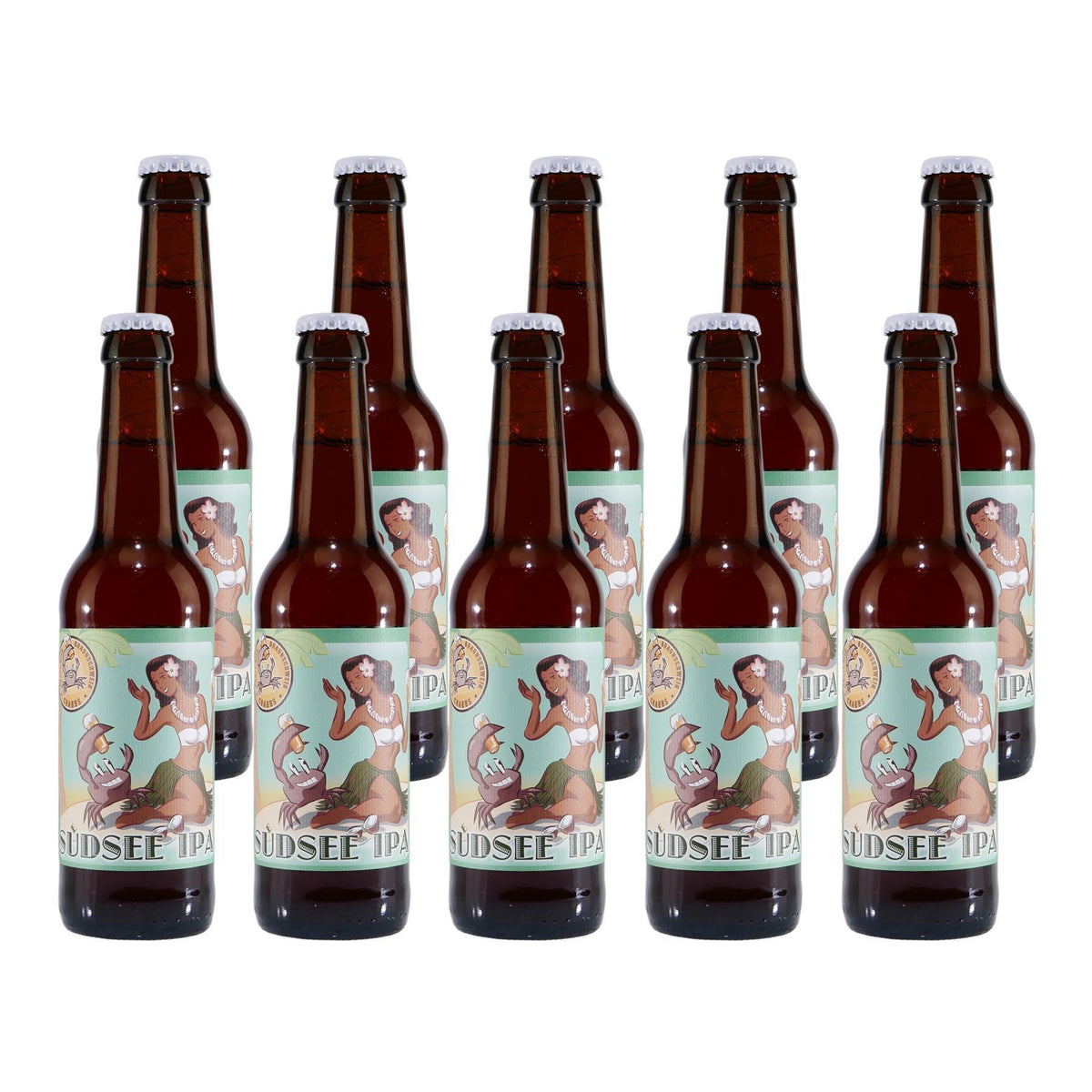 Crabbs Südsee IPA - NJB Brauerei (10 x 0,33L) MEHRWEG