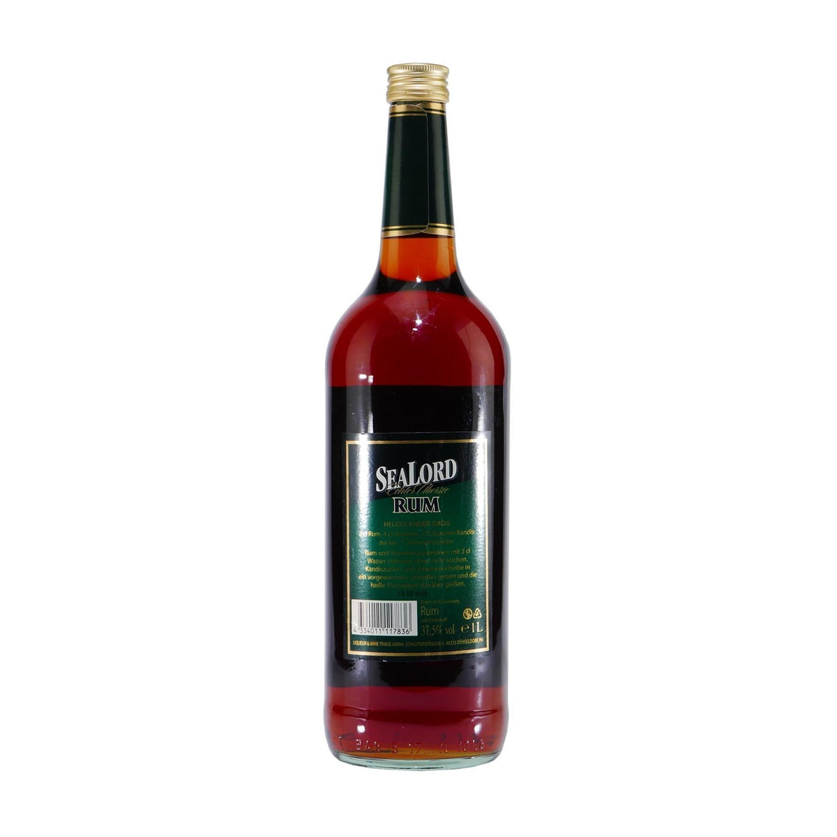 Sealord Echter Übersee Rum mit Geschenk-Holzkiste