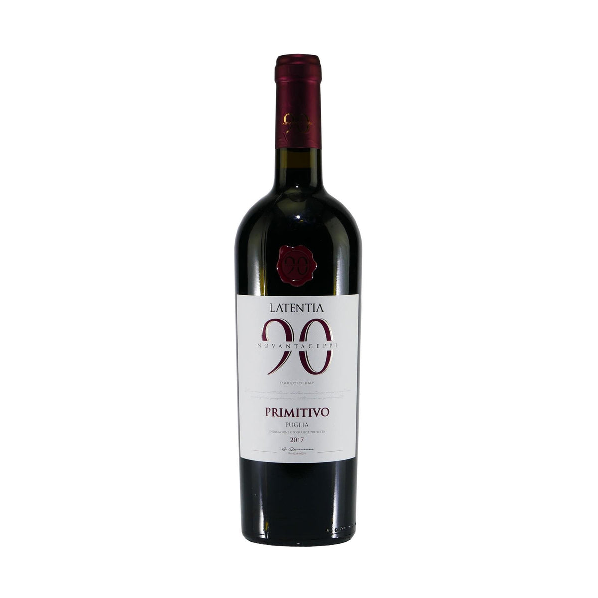 Latentia Novantaceppi Primitivo IGT -halbtrocken- (6 x 0,75L)