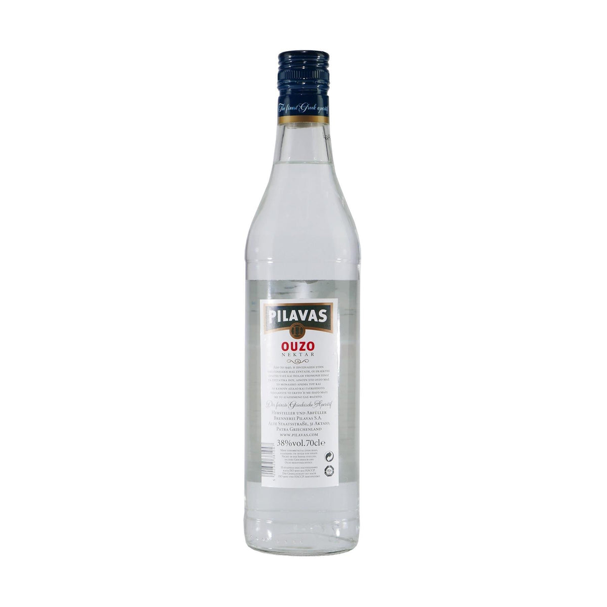 Pilavas Ouzo Nektar mit Geschenk-Holzkiste