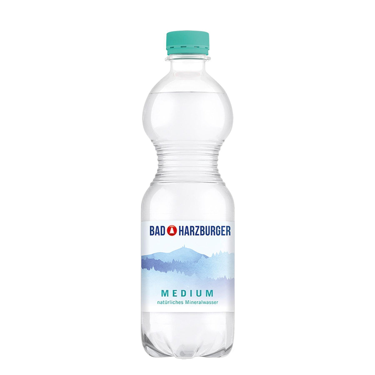 Bad Harzburger Mineralwasser -Medium- (6 x 0,5l) EINWEG