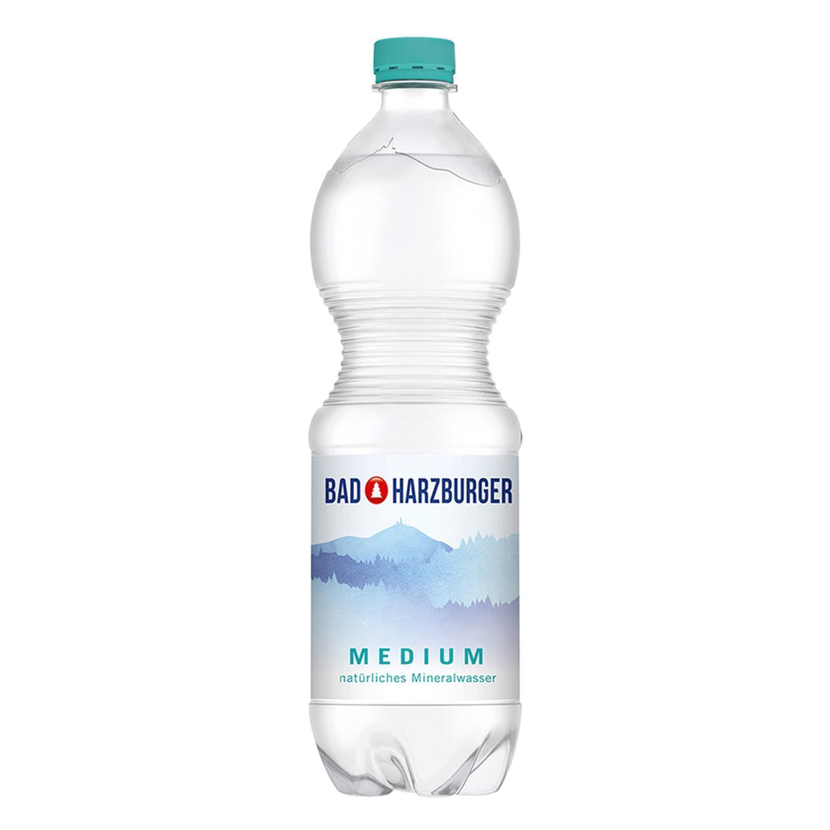 Bad Harzburger Mineralwasser -Medium- (6 x 1,0L) EINWEG