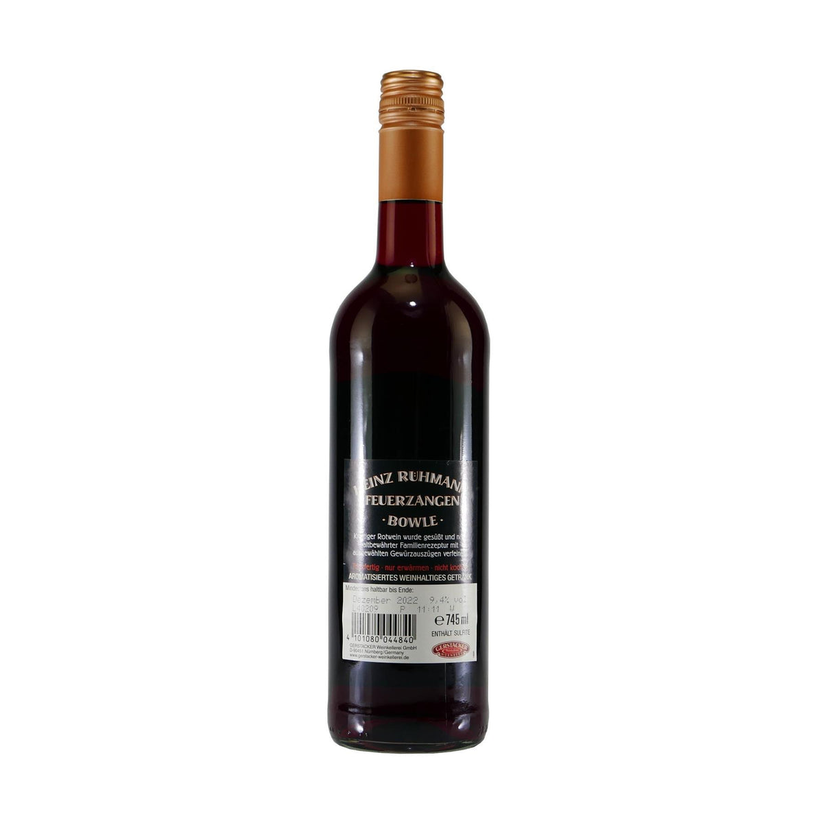 Gerstacker Heinz Rühmann Feuerzangenbowle (6 x 0,745L)