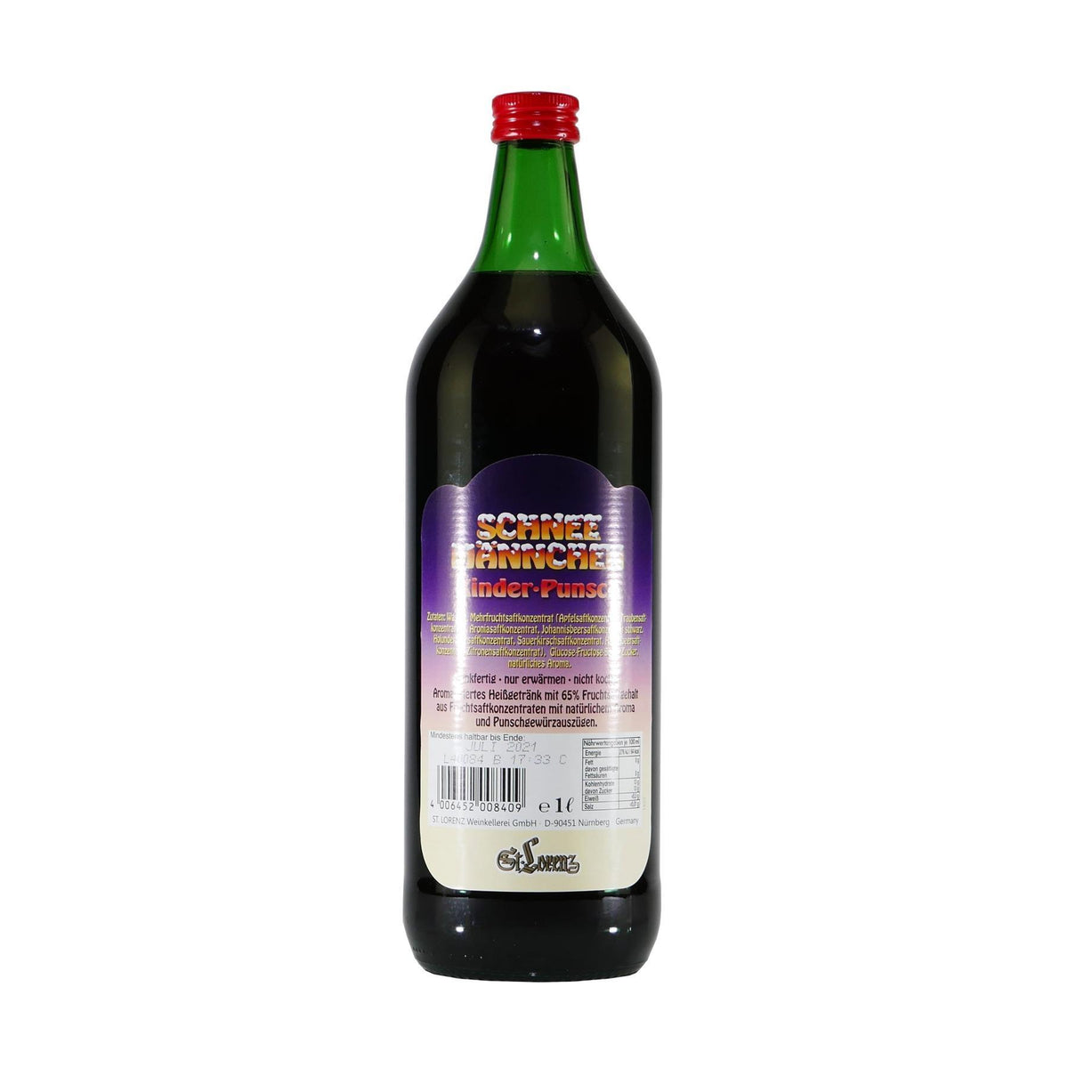 St. Lorenz Schneemännchen Kinderpunsch (6 x 1,0L)