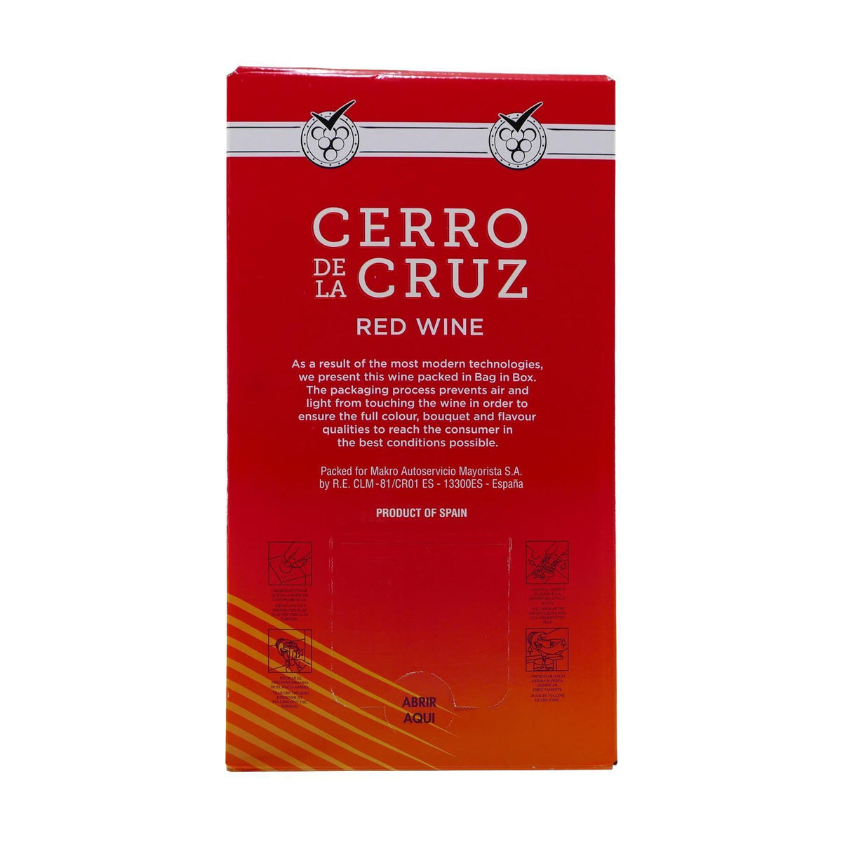 Cerro de la Cruz Vino Tinto Rotwein -trocken- 10L BIB