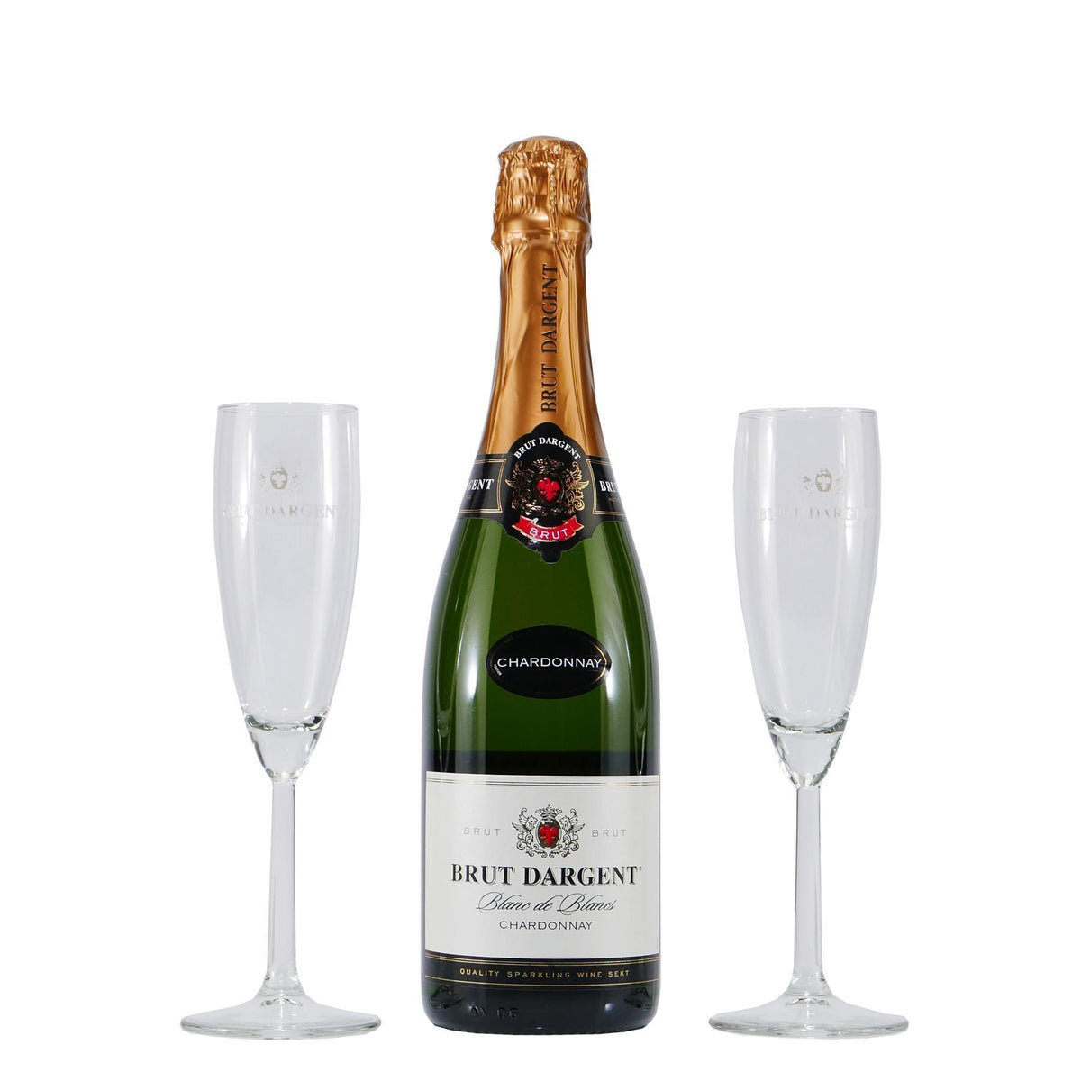 Brut Dargent Chardonnay Sekt - Geschenkpackung