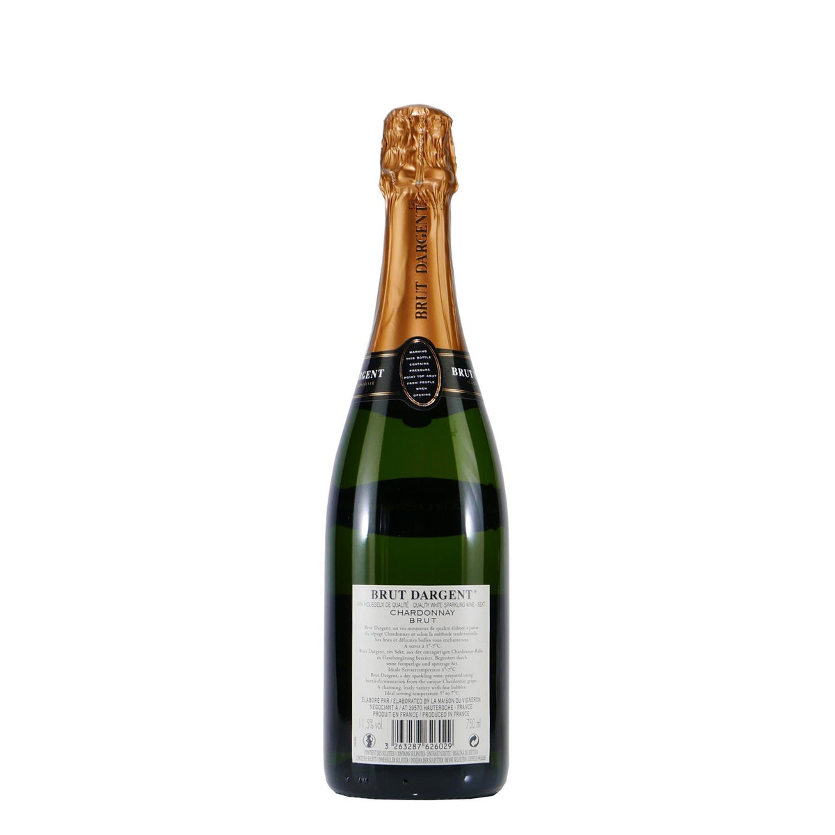 Brut Dargent Chardonnay Sekt - Geschenkpackung