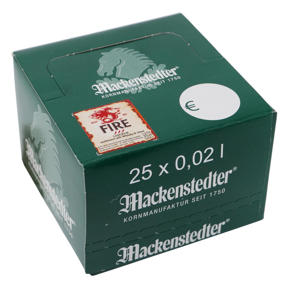 Mackenstedter "FIRE" Liqueur (25 x 0,02L)
