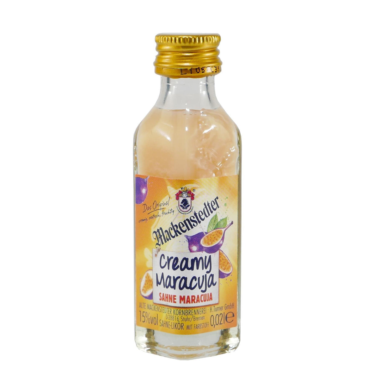 Mackenstedter Creamy-Maracuja Likör (25 x 0,02L)