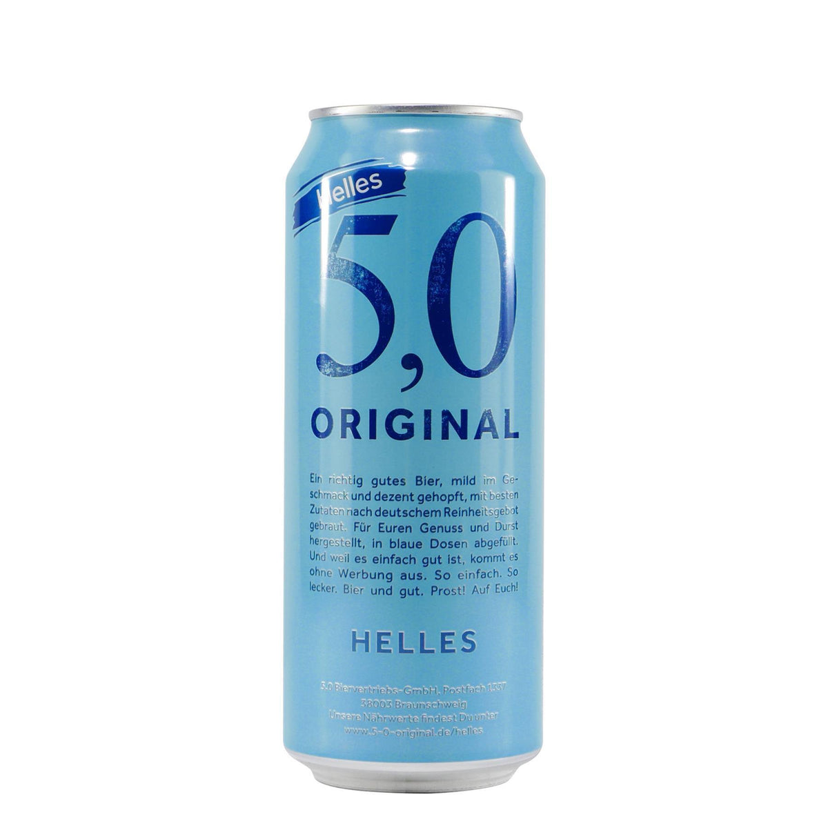 5.0 Original Helles (24 x 0,5L) EINWEG