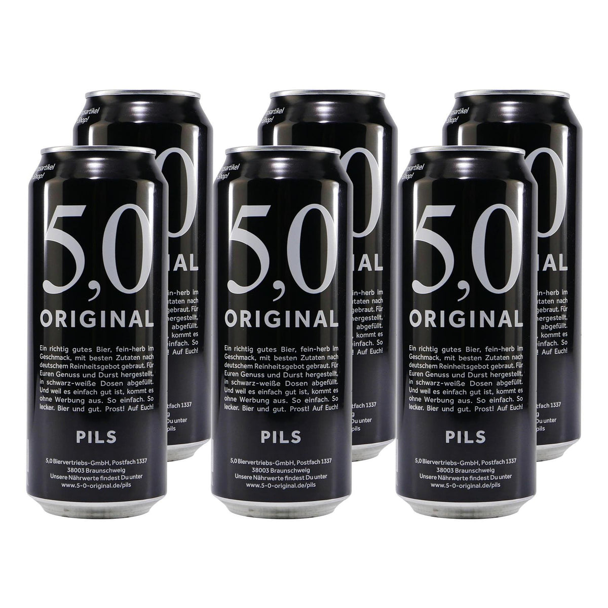 5,0 Original Pils (24 x 0,5L) EINWEG