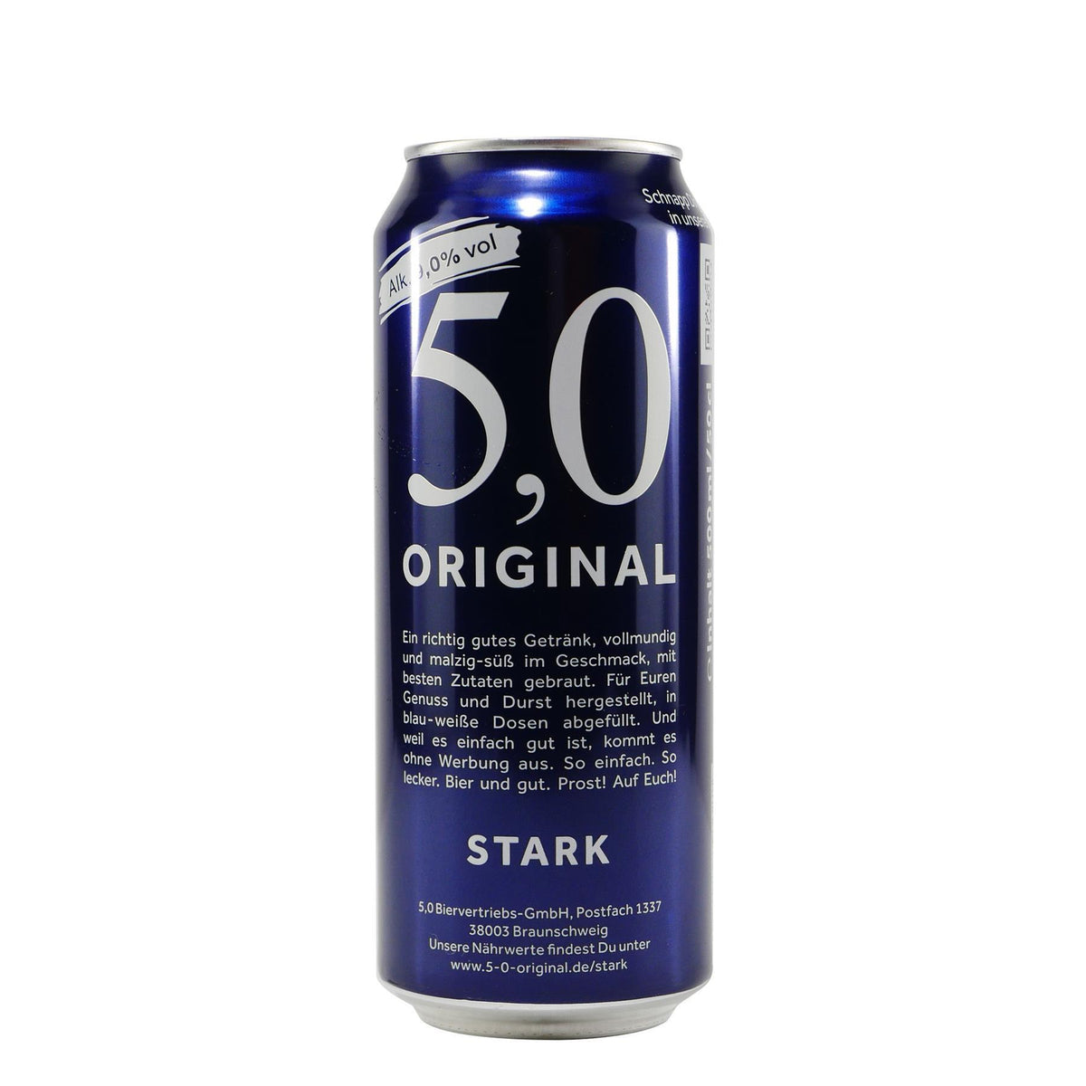 5,0 Original Stark (24 x 0,5L) EINWEG