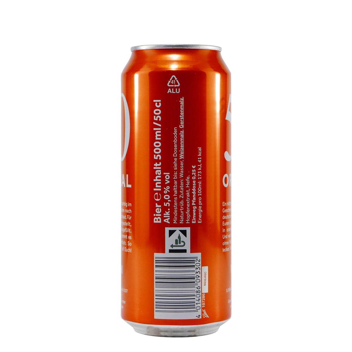 5,0 Original Weizen (24 x 0,5L) EINWEG