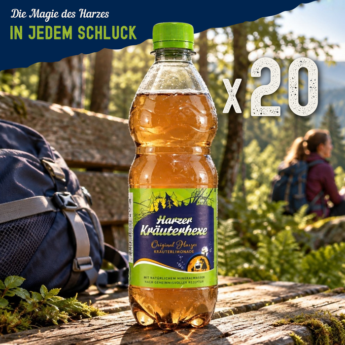 Harzer Kräuterhexe Limonade (20 x 0,5L) EINWEG