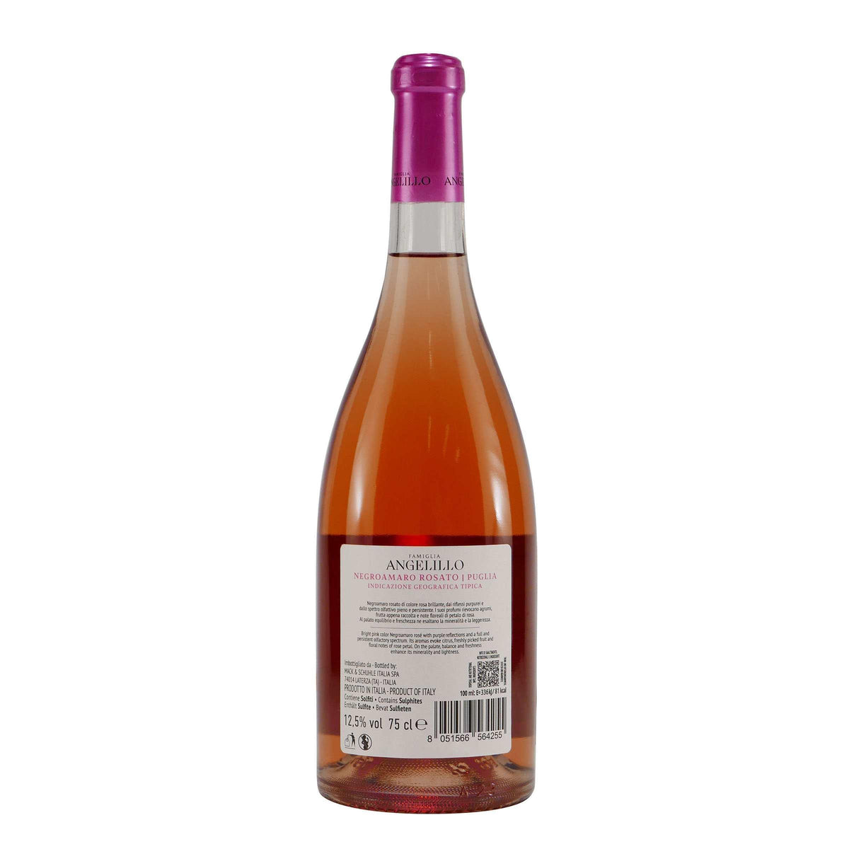 Angelillo Negroamaro Rosato -halbtrocken- (6 x 0,75L)