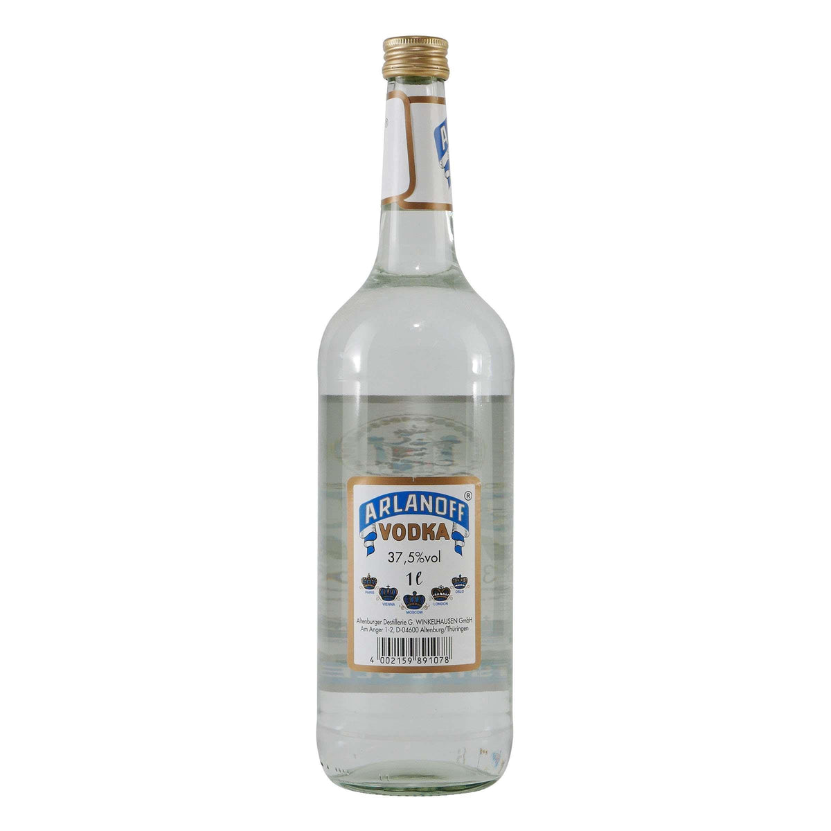 Altenburger Arlanoff Vodka mit Geschenk-Holzkiste