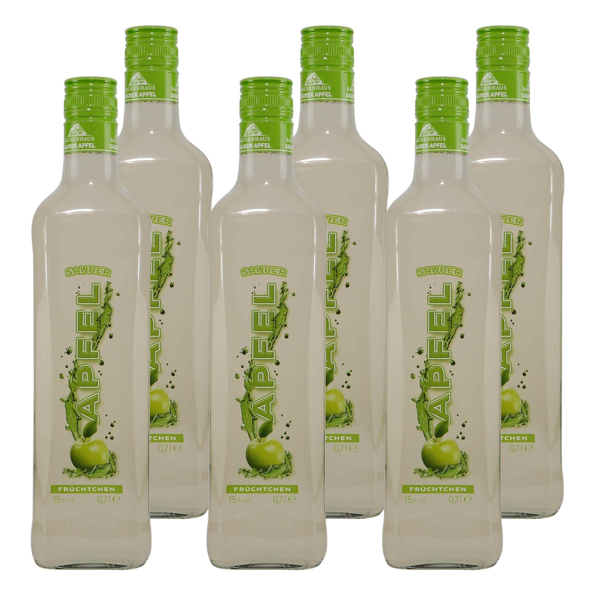 Bauernhaus Saurer Apfel Likör (6 x 0,7L)