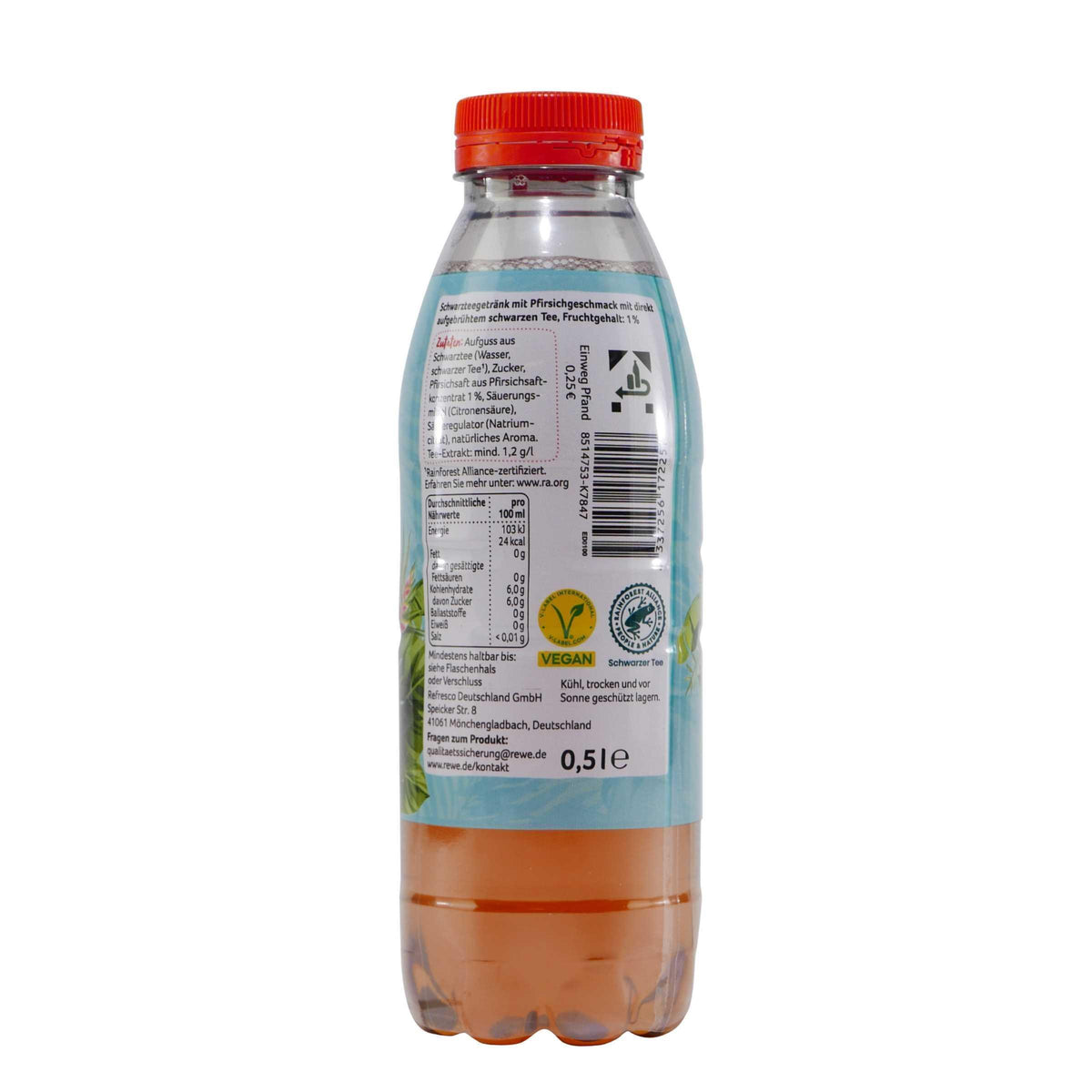 Beste Wahl Ice Tea Pfirsich (18 x 0,5L) EINWEG
