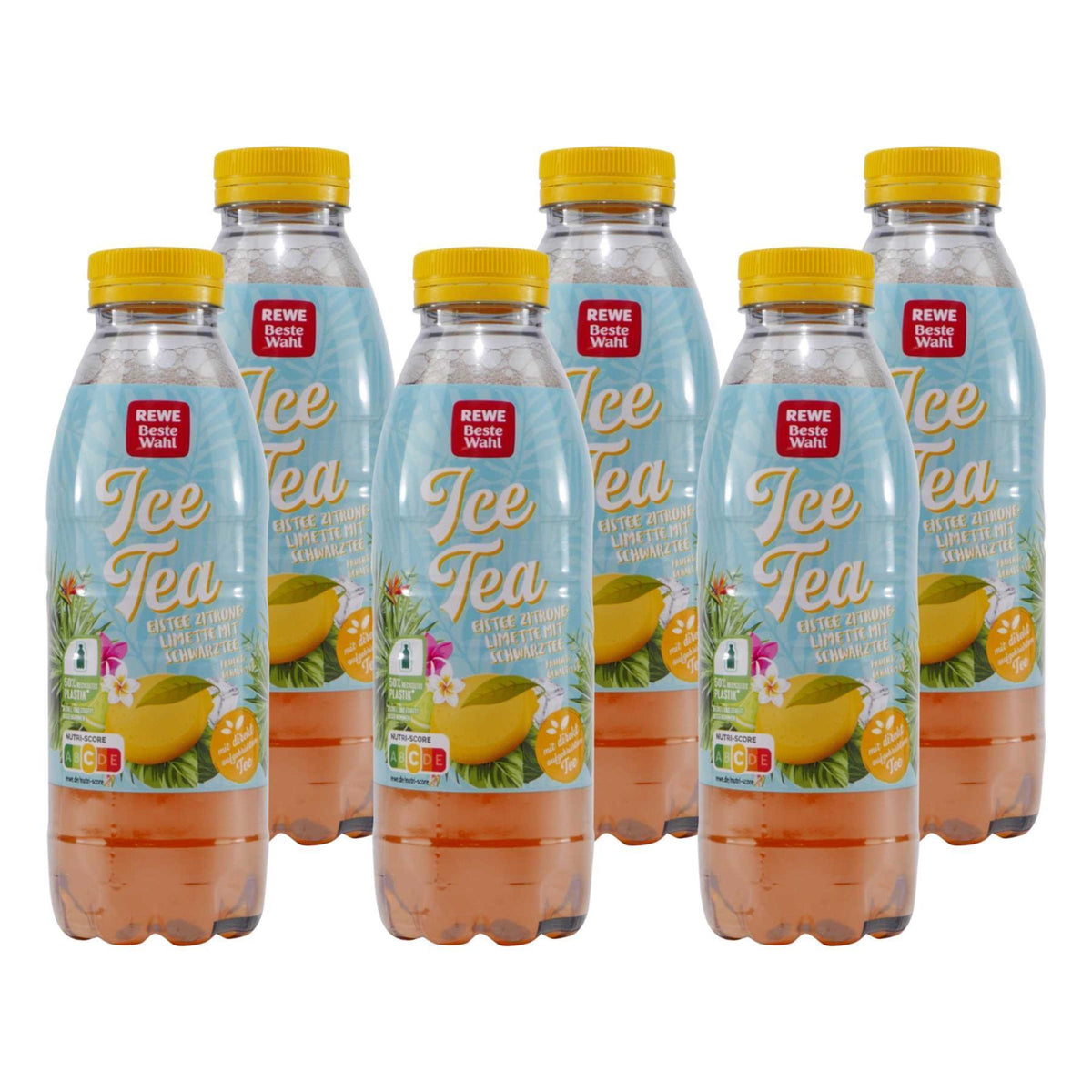 Beste Wahl Ice Tea Zitrone-Limette (6 x 0,5L) EINWEG