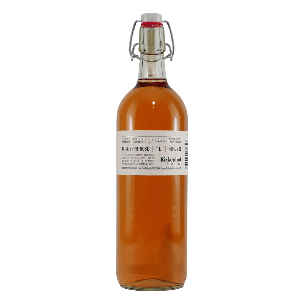 Birkenhof Alte Quetsch Obstbrand 1,0L