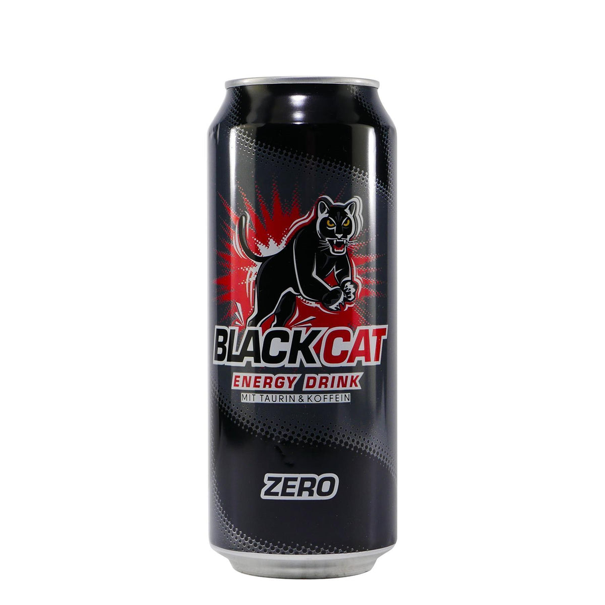 Black Cat Energy Drink Zero (12 x 0,5L) EINWEG