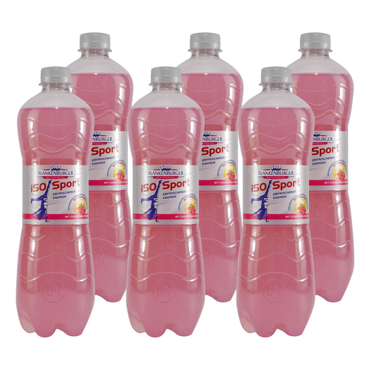 Blankenburger ISO Sport Zitrone-Erdbeer (6 x 0,75L) EINWEG