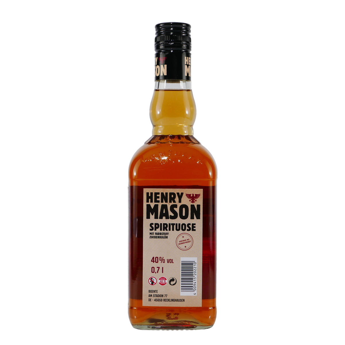 Boente Henry Mason Whiskylikör