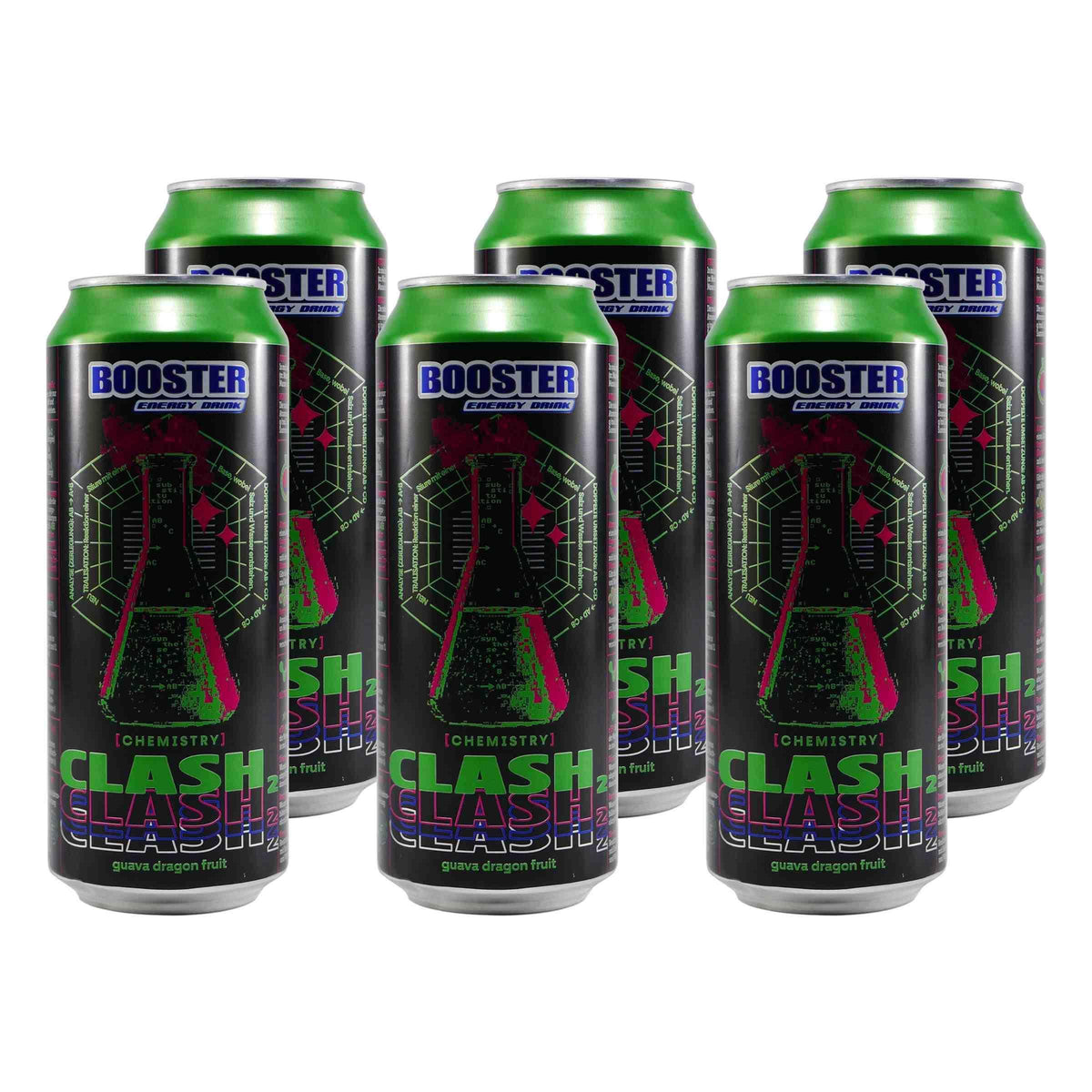 Booster Energy Drink Chemistry Clash (24 x 0,5L) EINWEG
