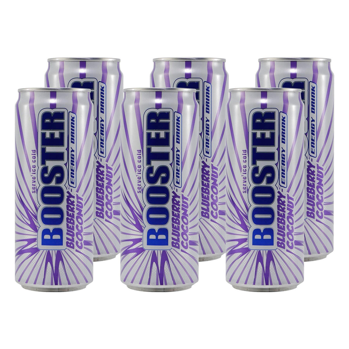 Booster Energy Drink Blueberry-Coconut (24 x 0,33L) EINWEG