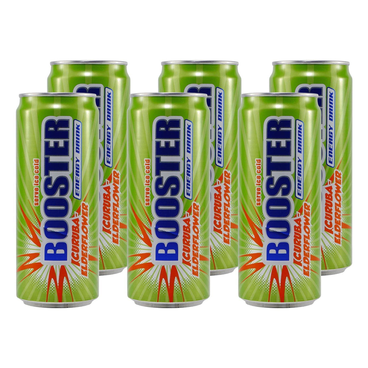 Booster Energy Drink Curuba-Elderflower (24 x 0,33L) EINWEG