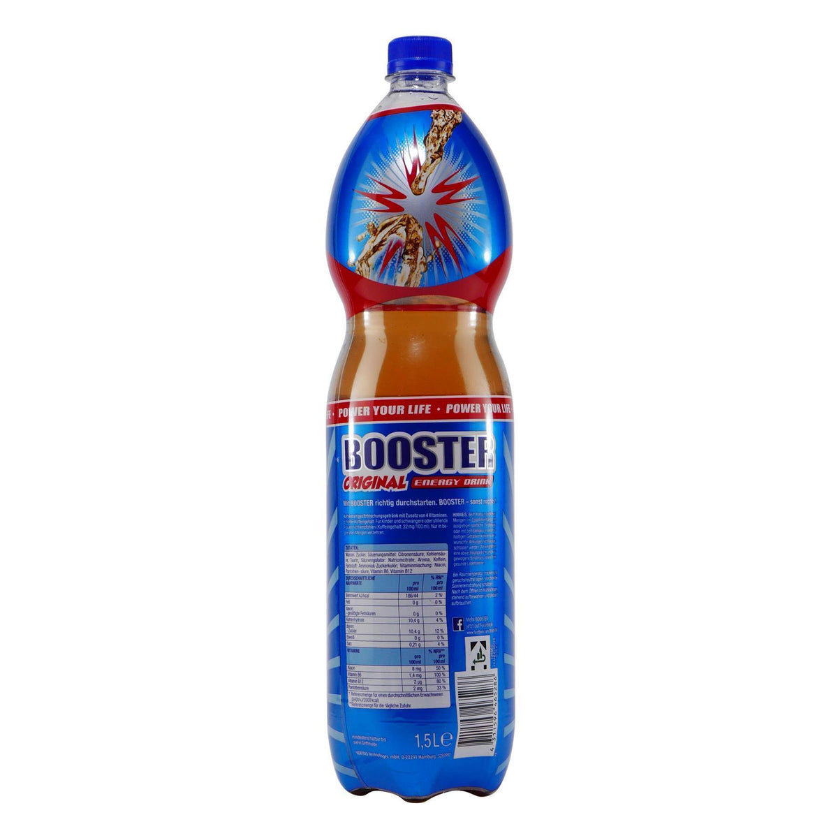 Booster Energy Drink (6 x 1,5L) EINWEG