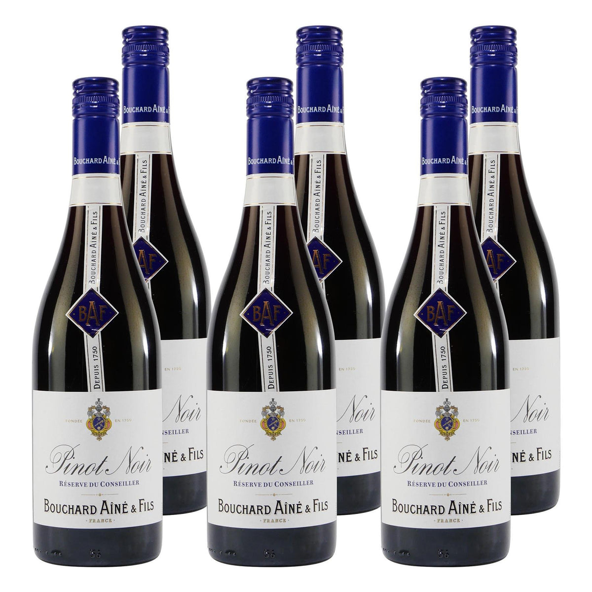 Bouchard Aîné & Fils Pinot Noir -trocken- (6 x 0,75L)