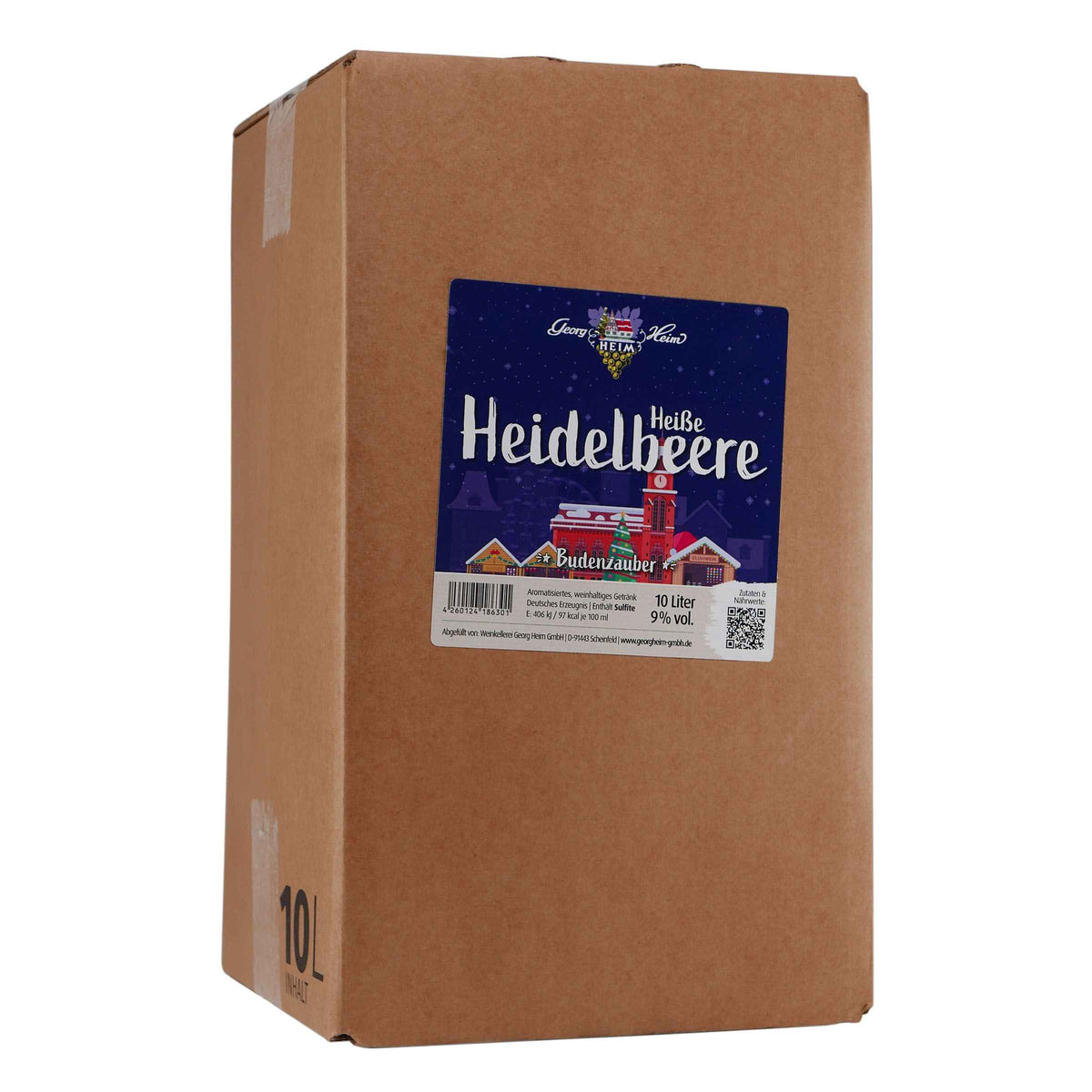 Budenzauber Heiße Heidelbeere Glühwein 10L BIB