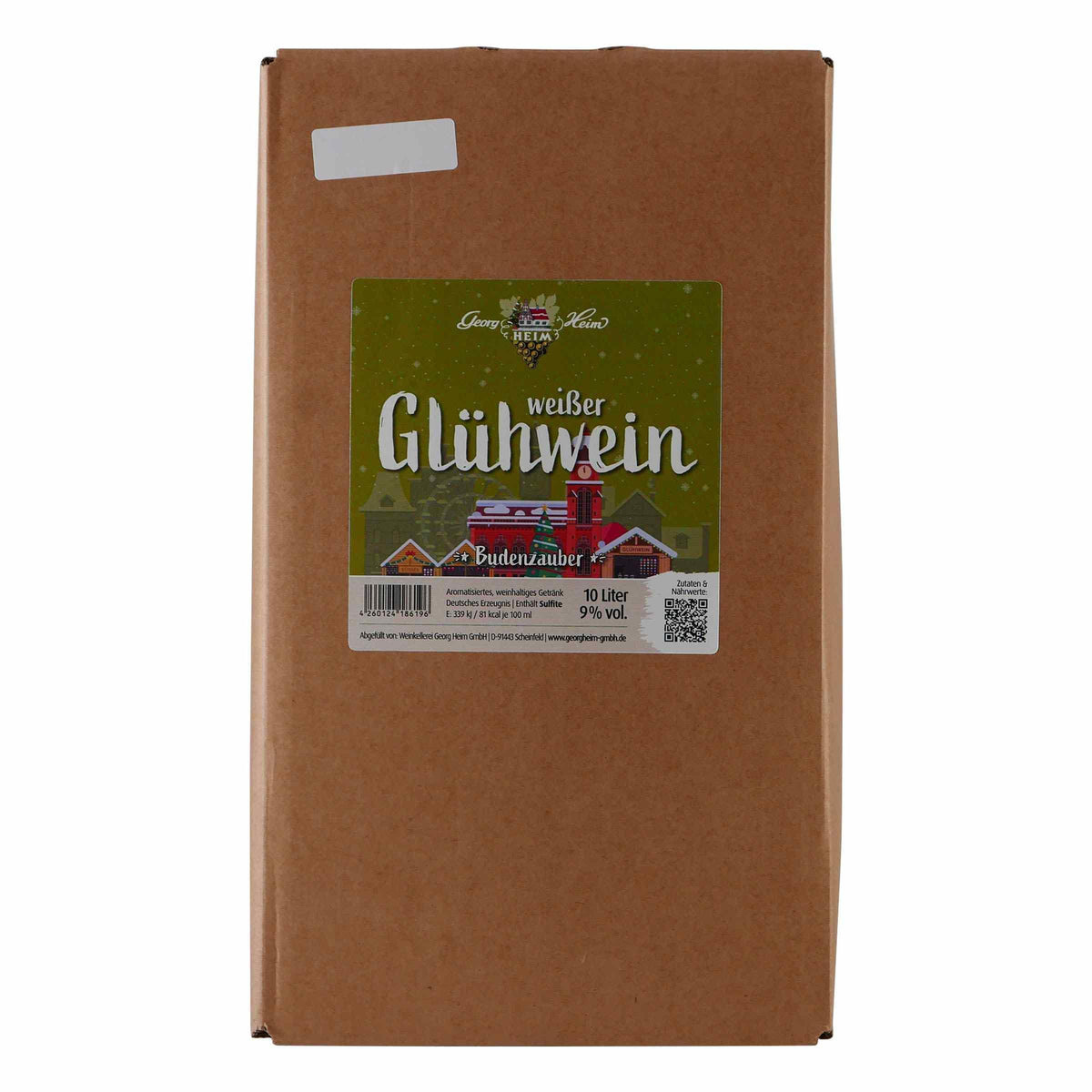Budenzauber Weißer Glühwein 10L BIB