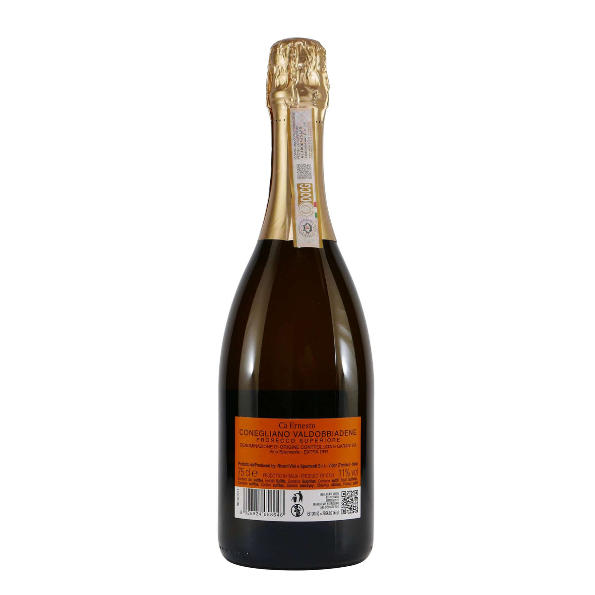 Ca` Ernesto Valdobbiadene Prosecco Superiore (6 x 0,75L)