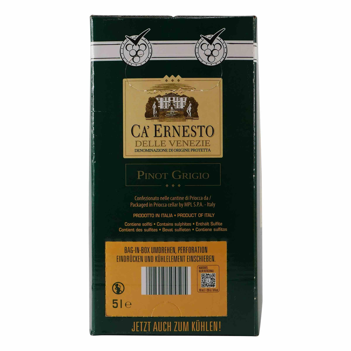 Ca´ Ernesto Pinot Grigio DOP -trocken- 5,0L BIB